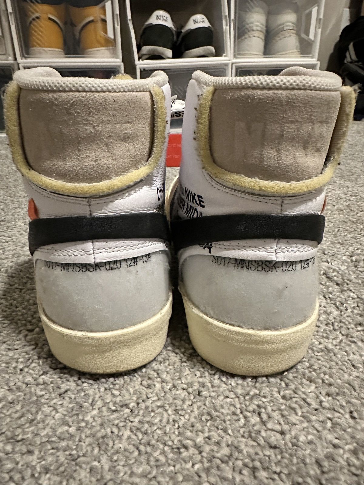 Nike × Off-White Nike off white the 10 blazer mid Size US 12 / EU 45 - 4 Thumbnail