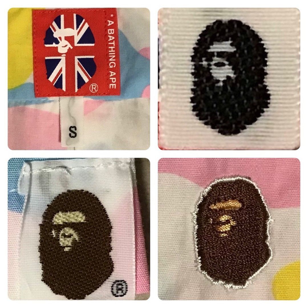 Bape 🔥Vintage🔥 BAPE Multi Camo Shirt cotton candy camo APE NIGO Size US S / EU 44-46 / 1 - 5 Thumbnail