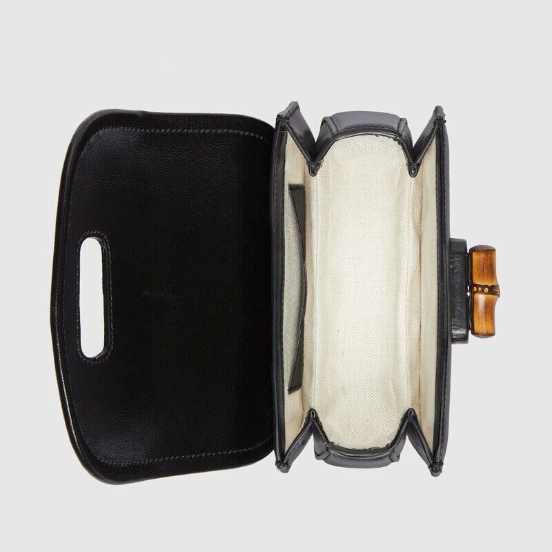 Gucci o1mt1gz0325 Size: OS / Bamboo 1947 Mini Belt Bag in Black Size ONE SIZE - 5 Thumbnail