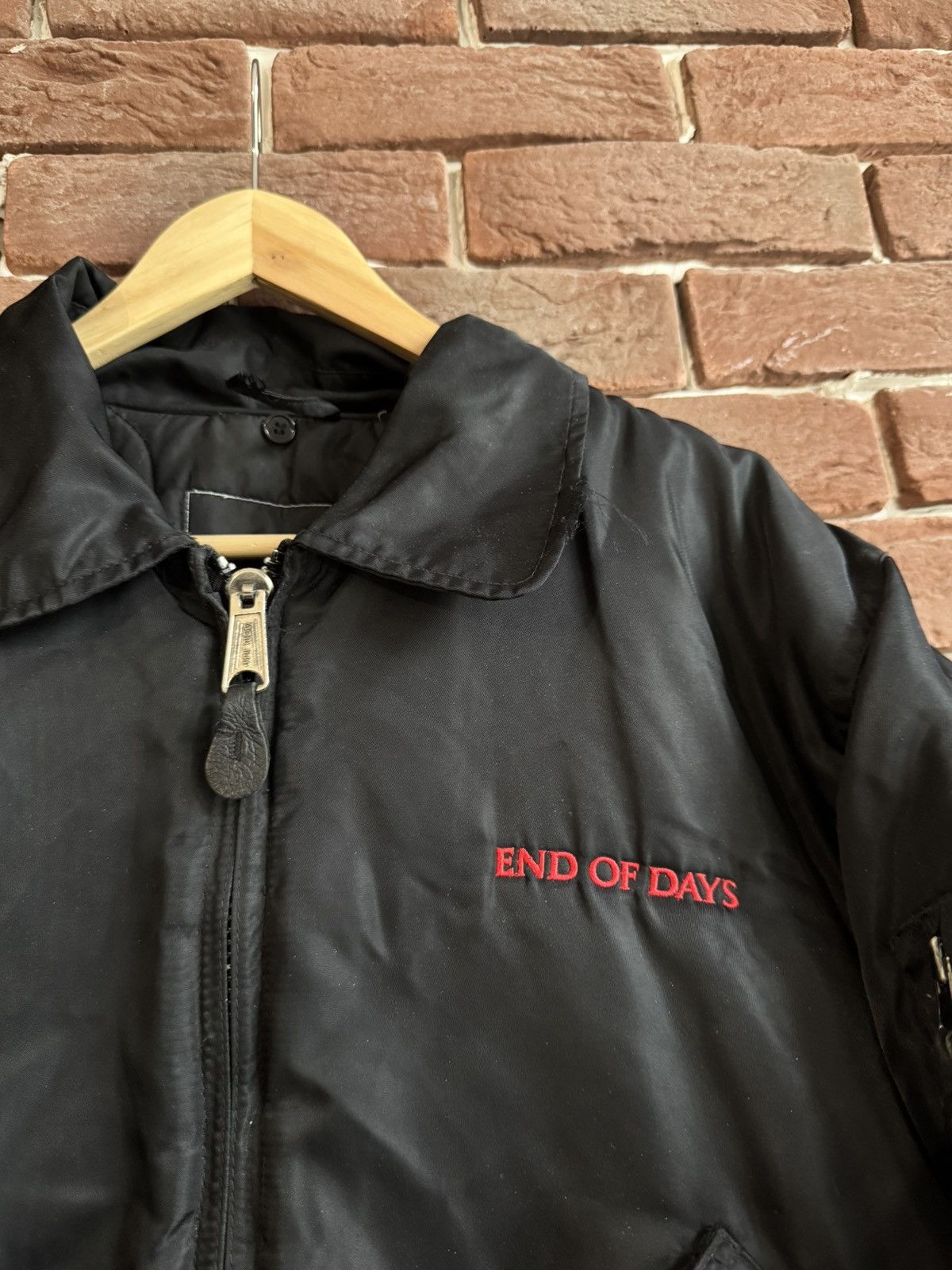 Vintage Vintage 90s End Of Days Horror Movie Promo Bomber Jacket L Size US L / EU 52-54 / 3 - 3 Thumbnail