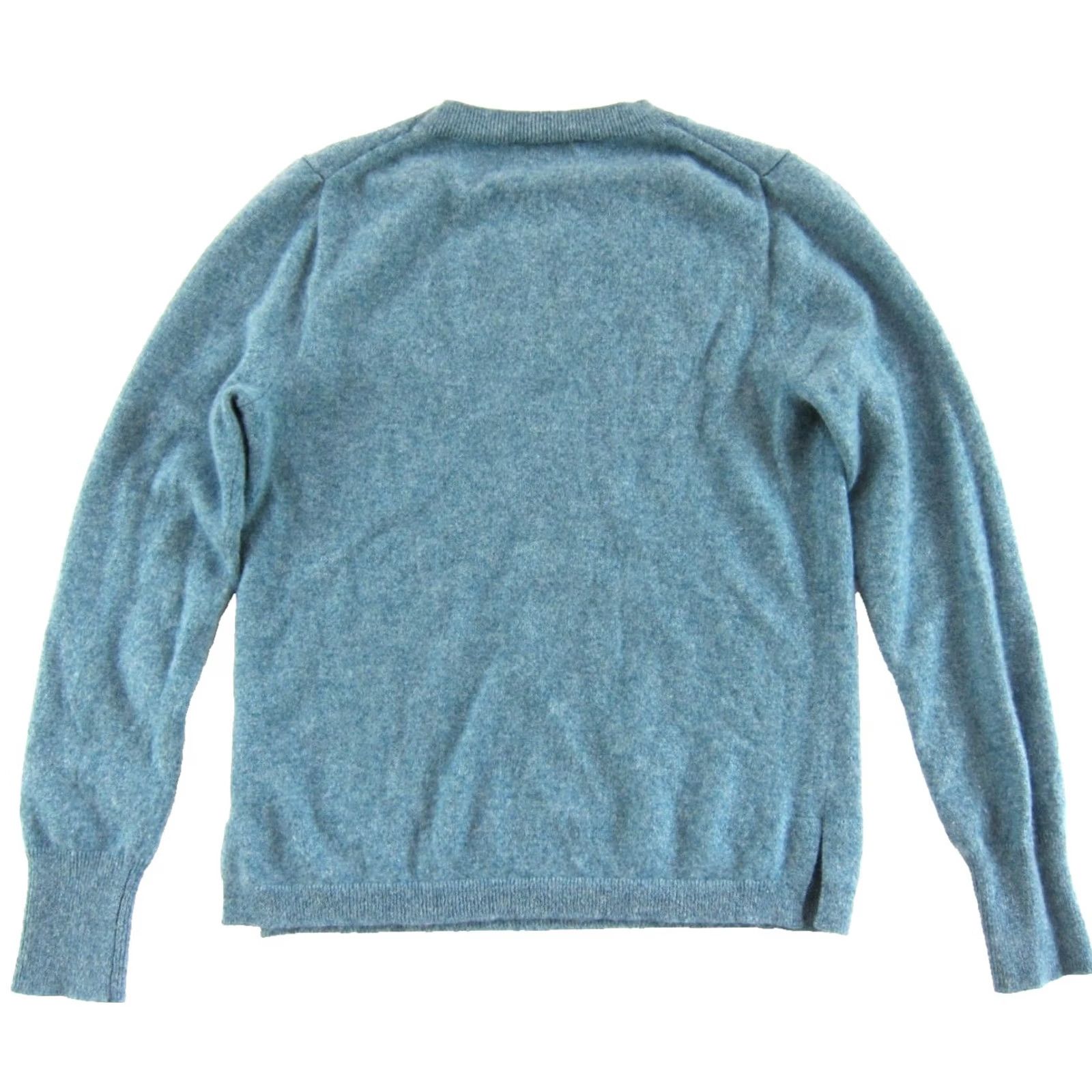 J.Crew J.Crew 100% Cashmere Teal Green Round Neck Sweater Women Size S-M Size M / US 6-8 / IT 42-44 - 2 Thumbnail