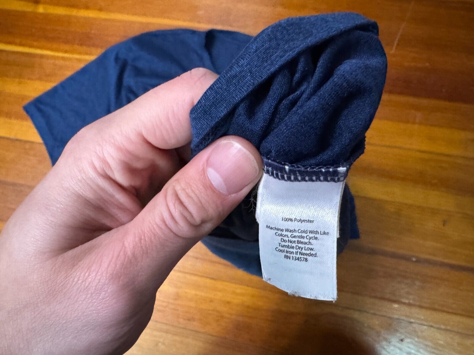Vineyard Vines Vineyard Vines Performance Active Shirt Mens Small Navy Blue Size US S / EU 44-46 / 1 - 7 Thumbnail