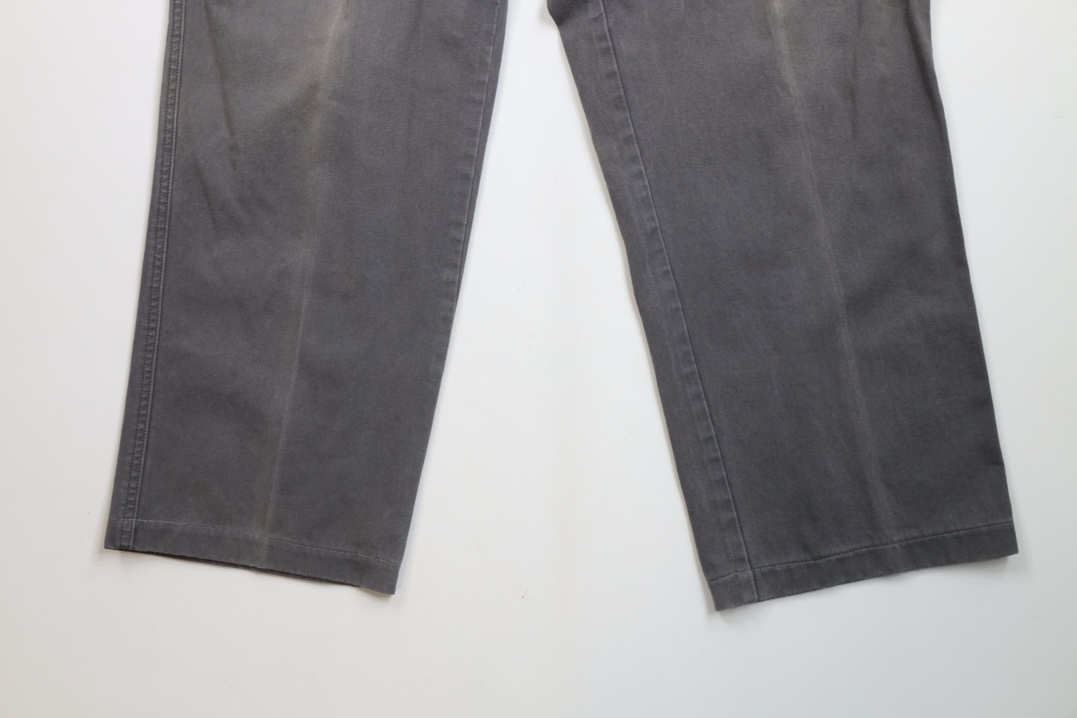 Vintage Vintage 90s Streetwear Baggy Wide Leg Cargo Pants Gray Size US 40 / EU 56 - 4 Thumbnail