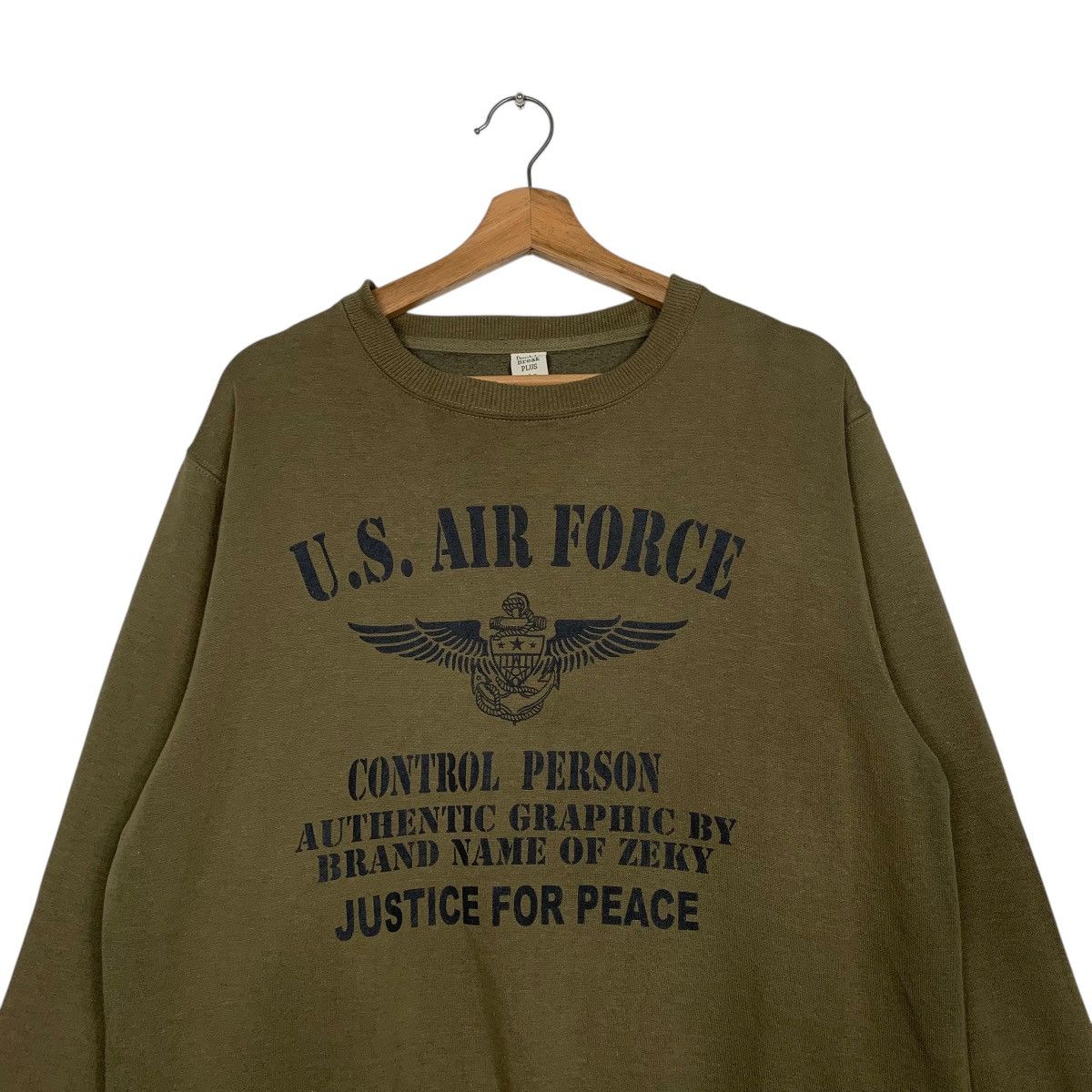 Japanese Brand US Air Force Crewneck Sweatshirt Size US L / EU 52-54 / 3 - 2 Thumbnail
