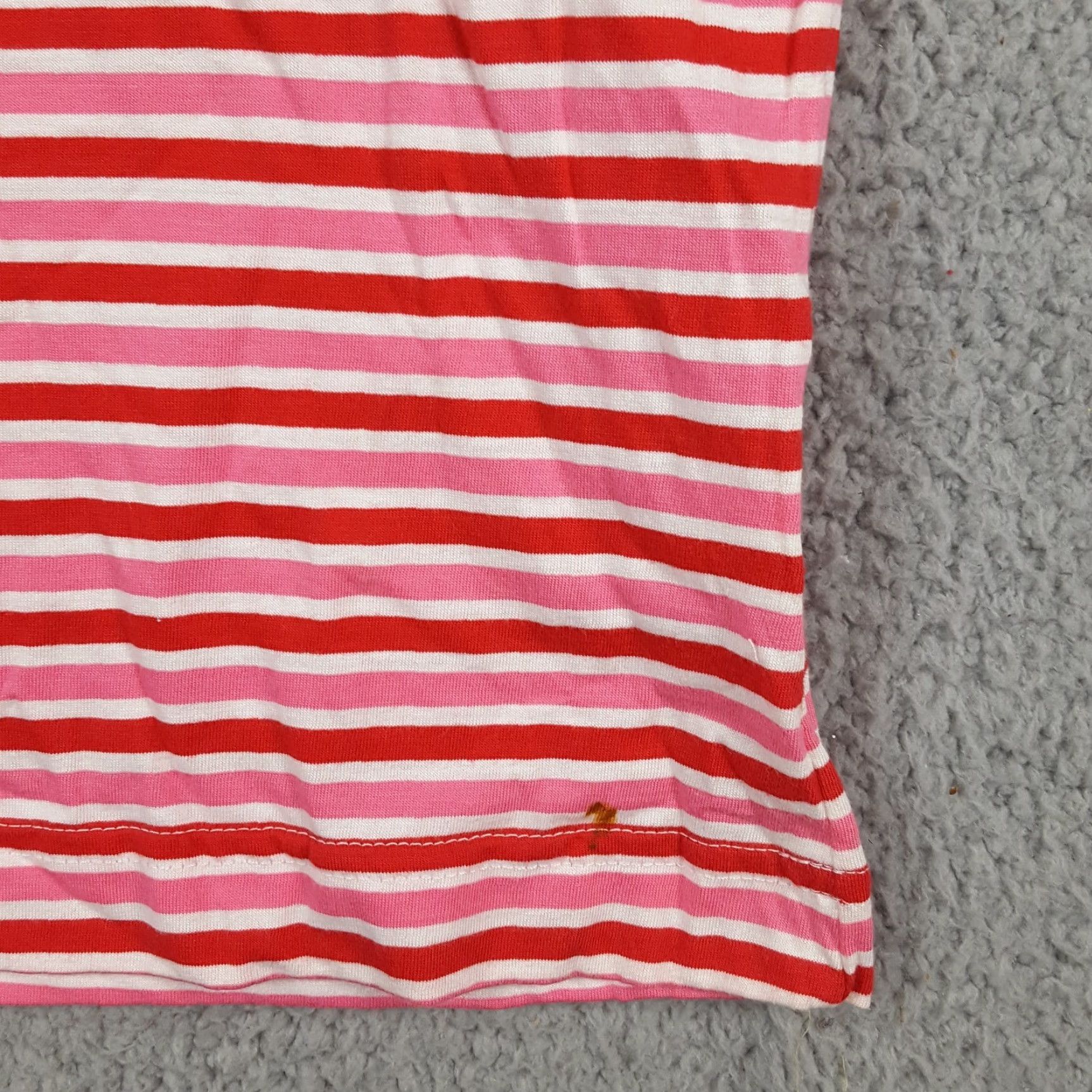 Vintage VINTAGE Tail Women's Polo Shirt Short Sleeve Athletic Casual Preppy 90s Y2K Pink Red Stripe Cotton Formal Women's L Size L / US 10 / IT 46 - 5 Thumbnail