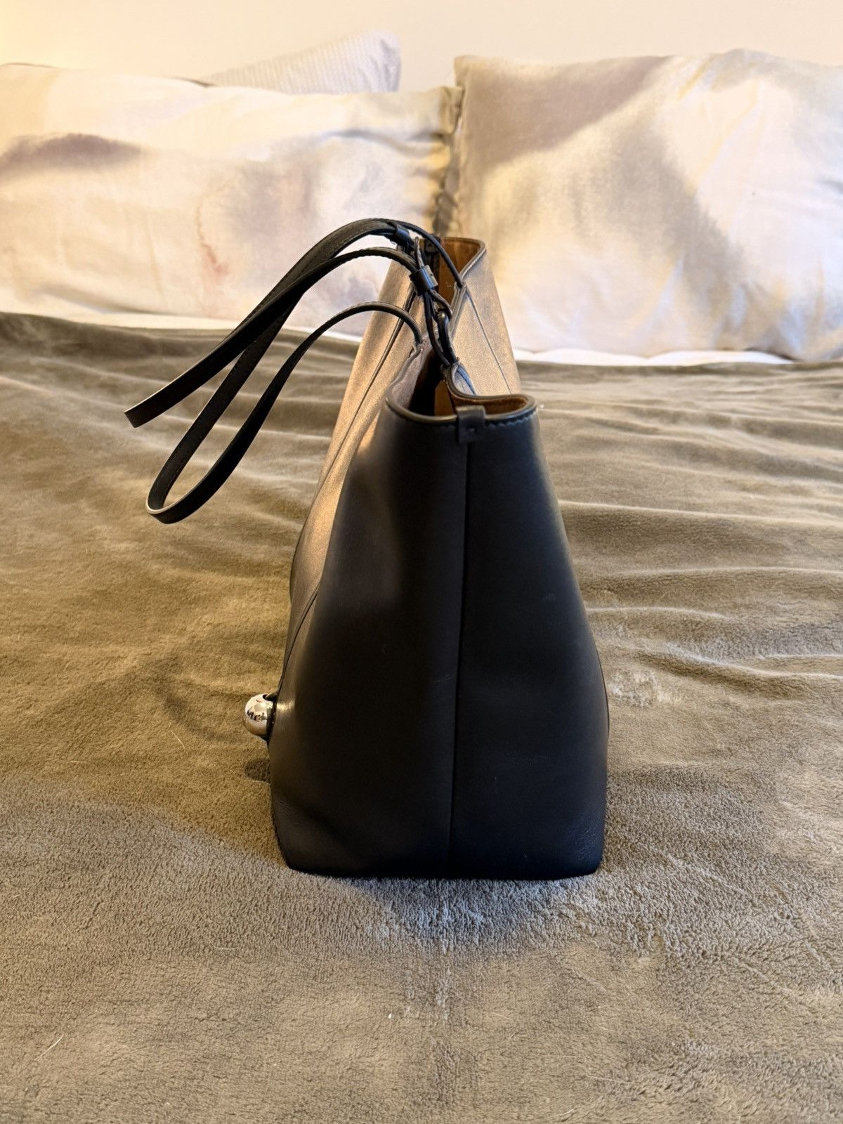 Jacquemus Jacquemus The Marino Leather Tote Size ONE SIZE - 4 Thumbnail