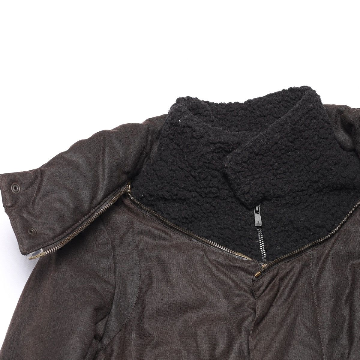 Givenchy Givenchy Archive Brown Fleece Lined Flight Jacket Zipper Size XS / US 0-2 / IT 36-38 - 9 Thumbnail