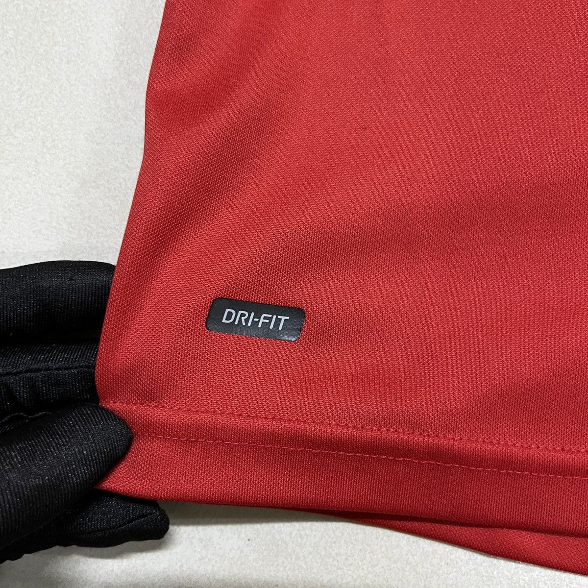 Nike × Vintage Vintage Nike Centre Swoosh Jersey Shirt Size US L / EU 52-54 / 3 - 2 Thumbnail