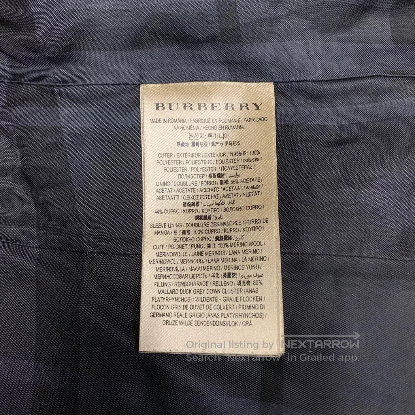 Burberry burberry black long waist puffer coat. Size L / US 10 / IT 46 - 5 Thumbnail