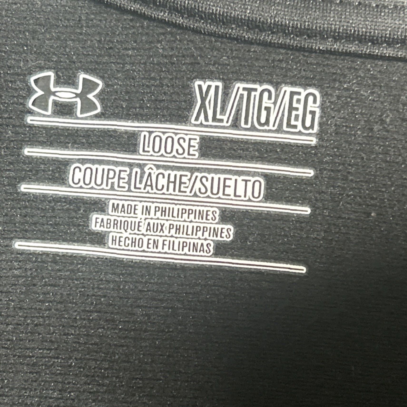 Under Armour Under Armour Long Sleeve Pullover Mens XL Black 1/4 Zip Casual Workout Shirt Size US XL / EU 56 / 4 - 5 Thumbnail