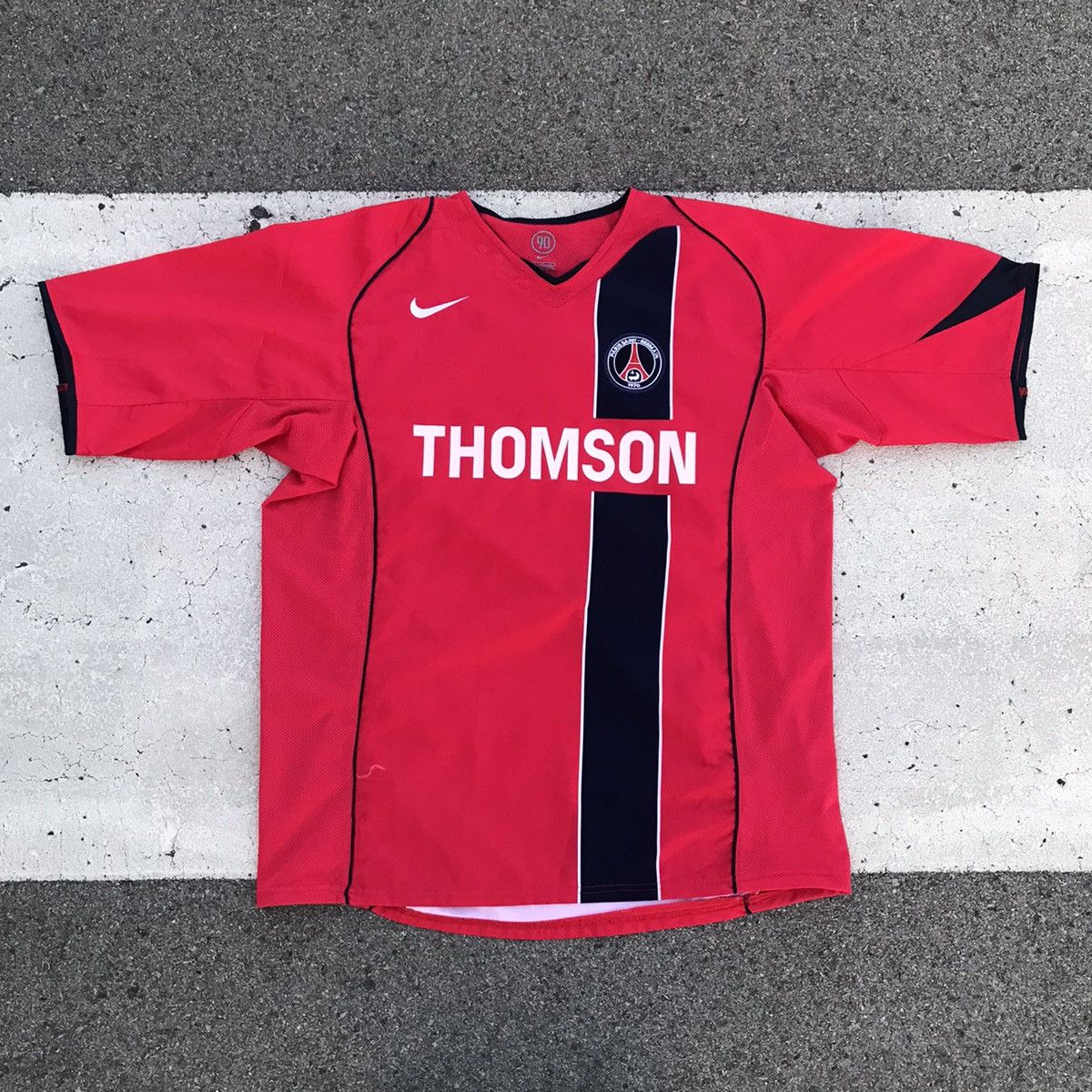 Nike Vintage Nike 2004/2005 Paris Saint-Germain Jersey Sz XL Size US XL / EU 56 / 4 - 4 Thumbnail