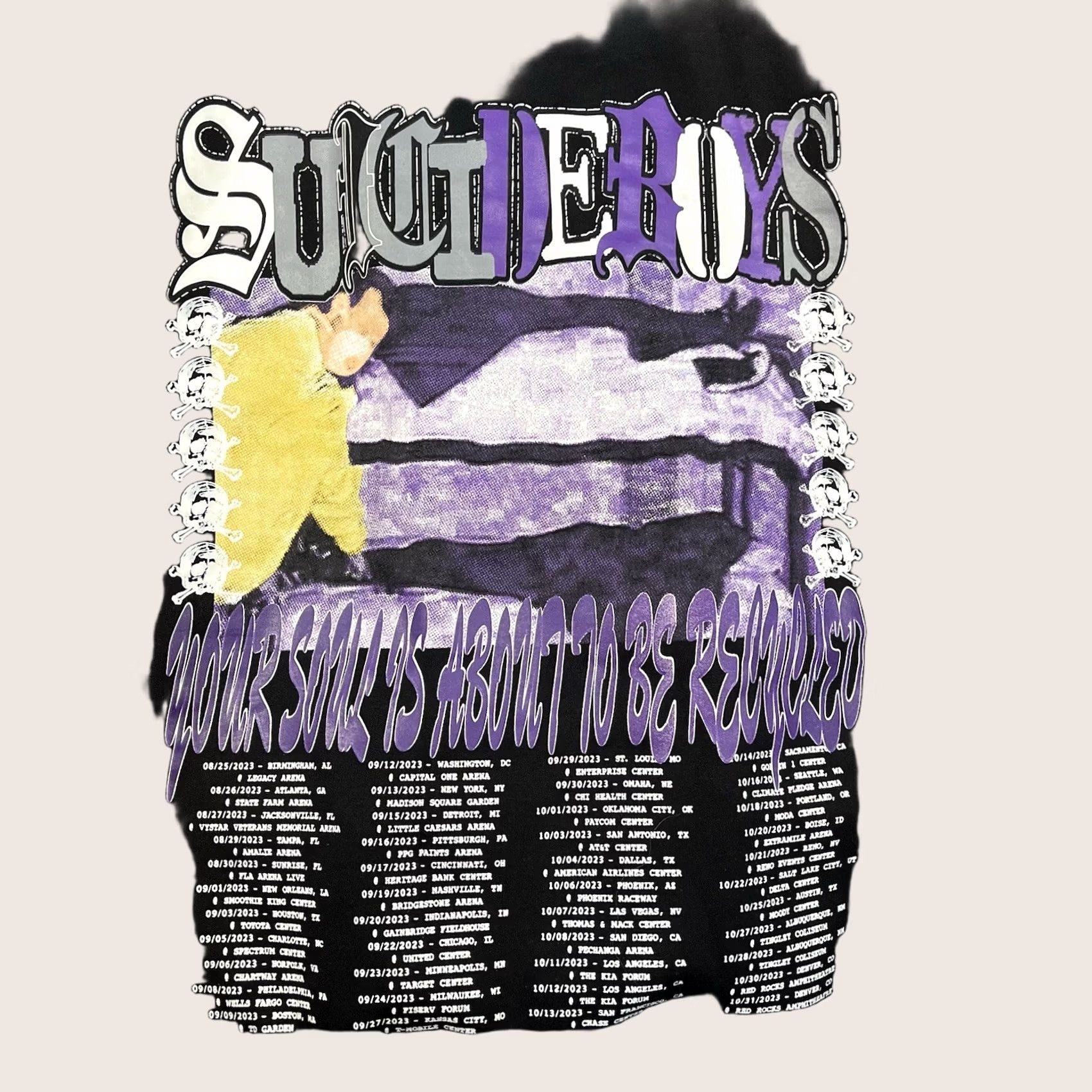 Doublet G59 Hoodie Adult 2XL Black Greyday Suicideboys Tour 2023 Double Sided Rap Music Size US XXL / EU 58 / 5 - 1 Thumbnail
