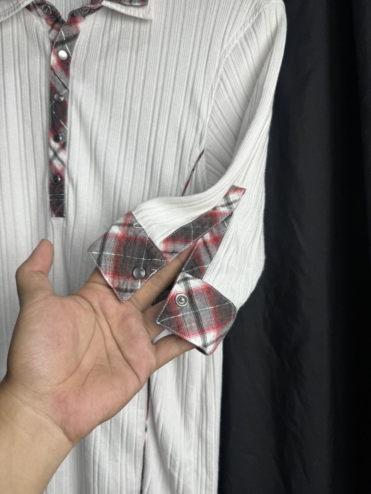 14th Addiction Vkei Mossimo Double Collar Half Button Poloshirt Size US M / EU 48-50 / 2 - 4 Thumbnail