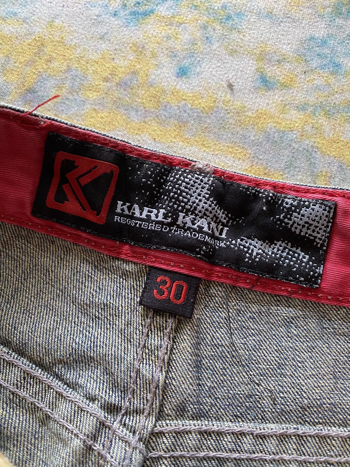 JNCO × Karl Kani Vintage Hip Hop Jeans Karl Kani Rare item Size US 30 / EU 46 - 8 Thumbnail