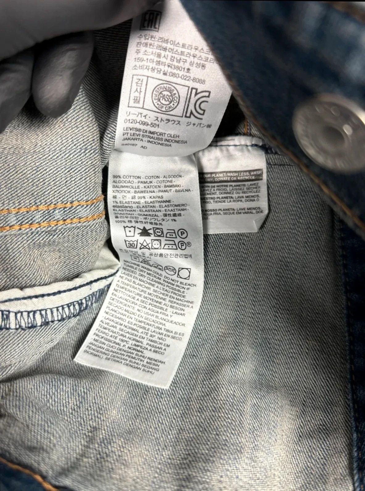 Levi's Levi’s Women Original Trucker Denim Jacket Navy Size US S / EU 44-46 / 1 - 9 Thumbnail