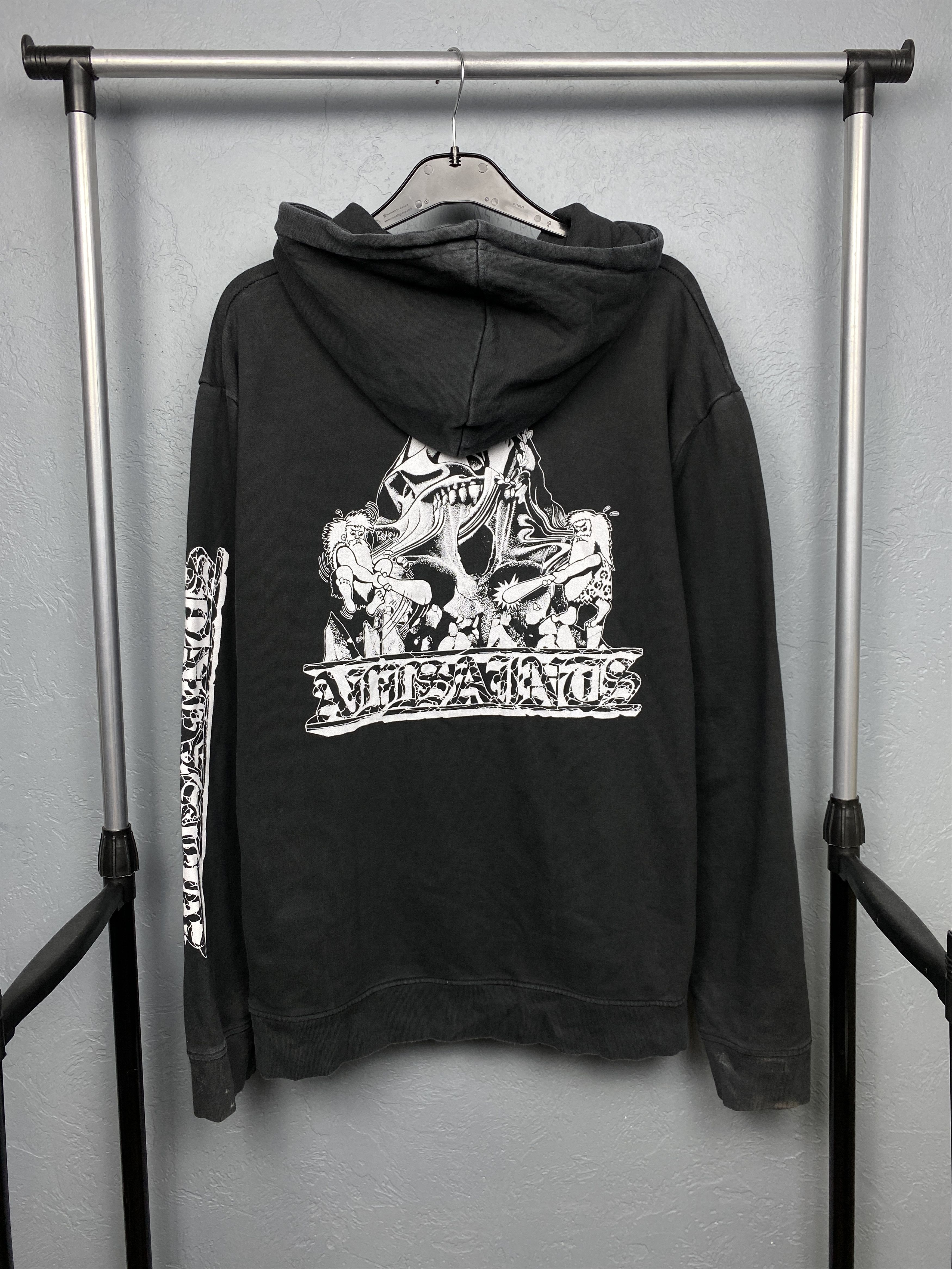 Allsaints Allsaints Vintage Mens Troglodyte LS Hoodie Size US M / EU 48-50 / 2 - 1 Thumbnail
