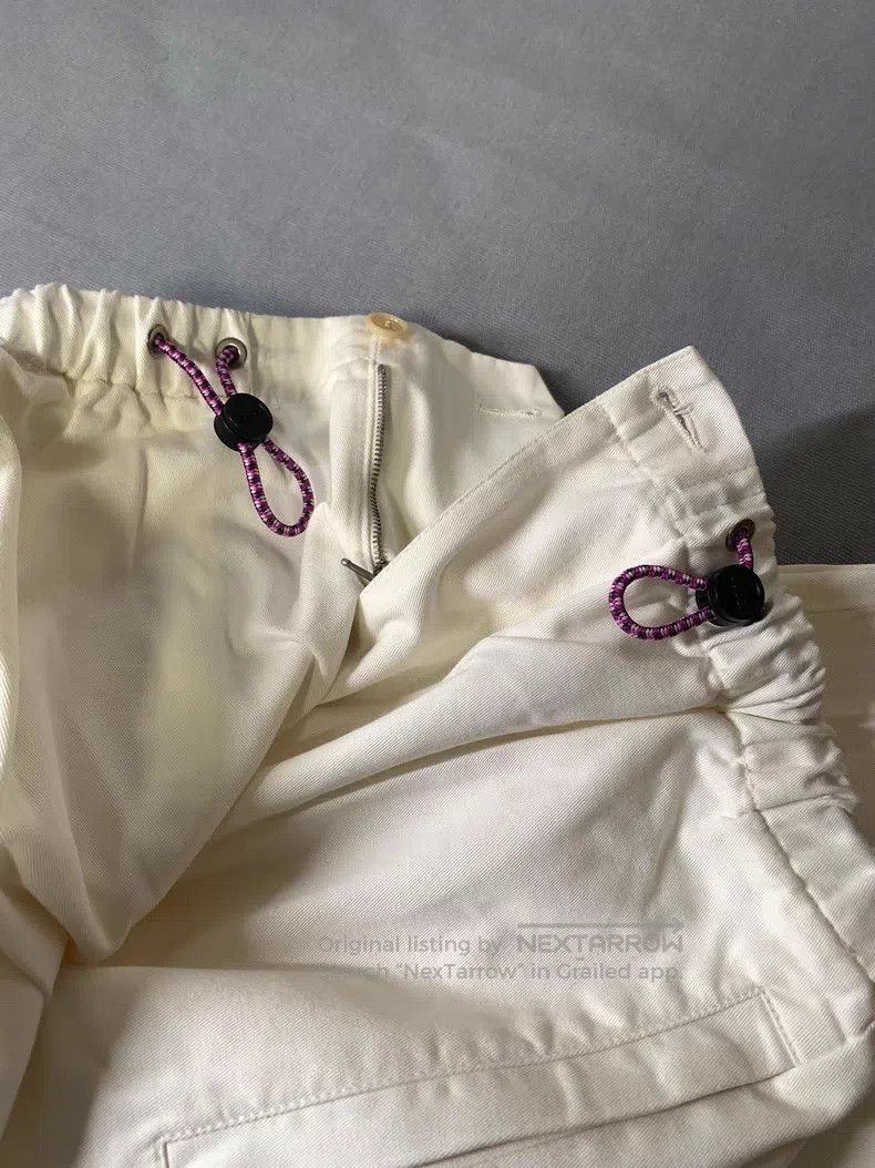 Gucci Guicci Drawstring Embroidered Wide Leg Pants Size US 38 / EU 54 - 5 Thumbnail