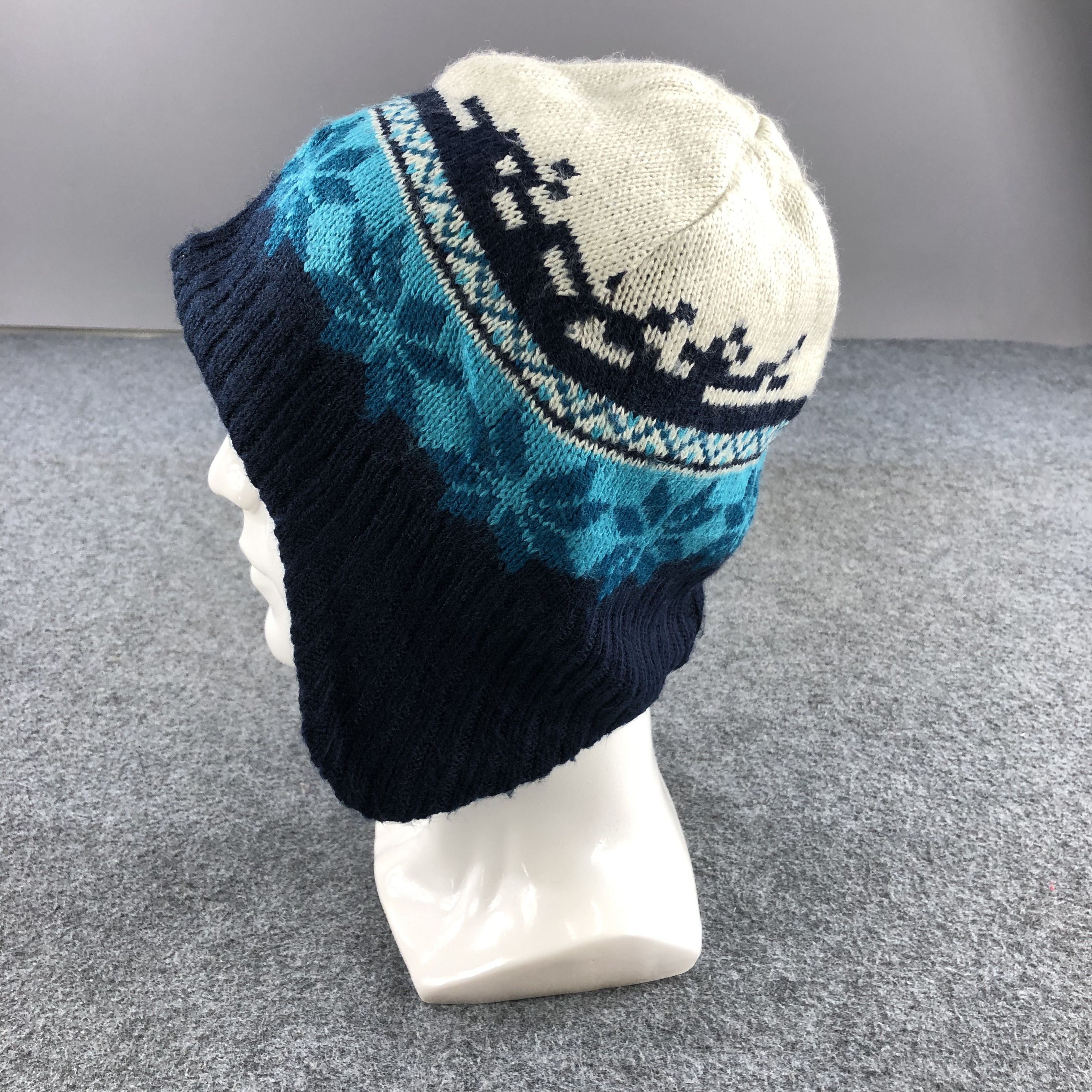 H&M H&M Fair Isle Earflap Beanie Snowcap Snow Hat B284 Size ONE SIZE - 2 Thumbnail