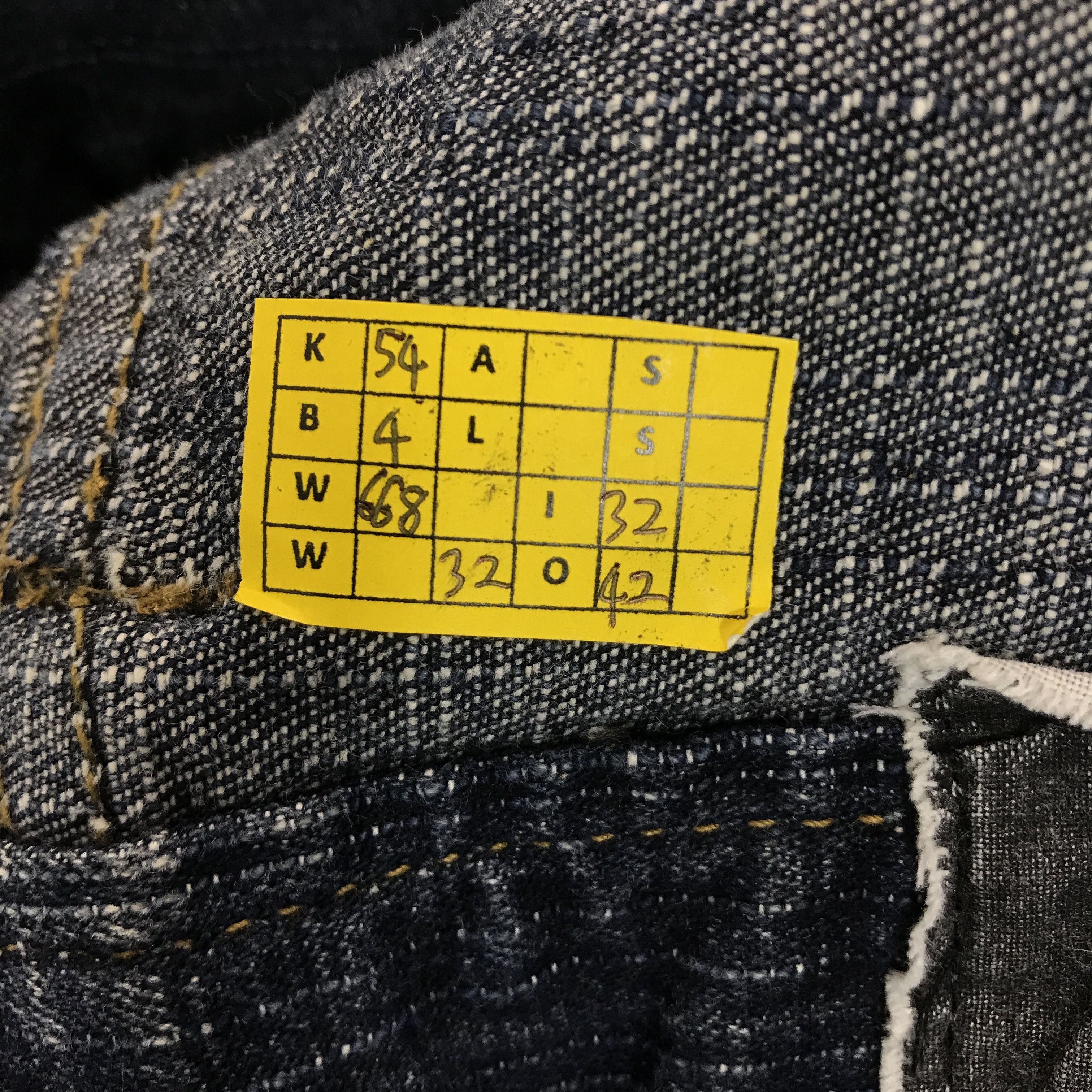 Japanese Brand ifsixwasnine japan gri gri distressed jeans pants Size US 32 / EU 48 - 16 Thumbnail