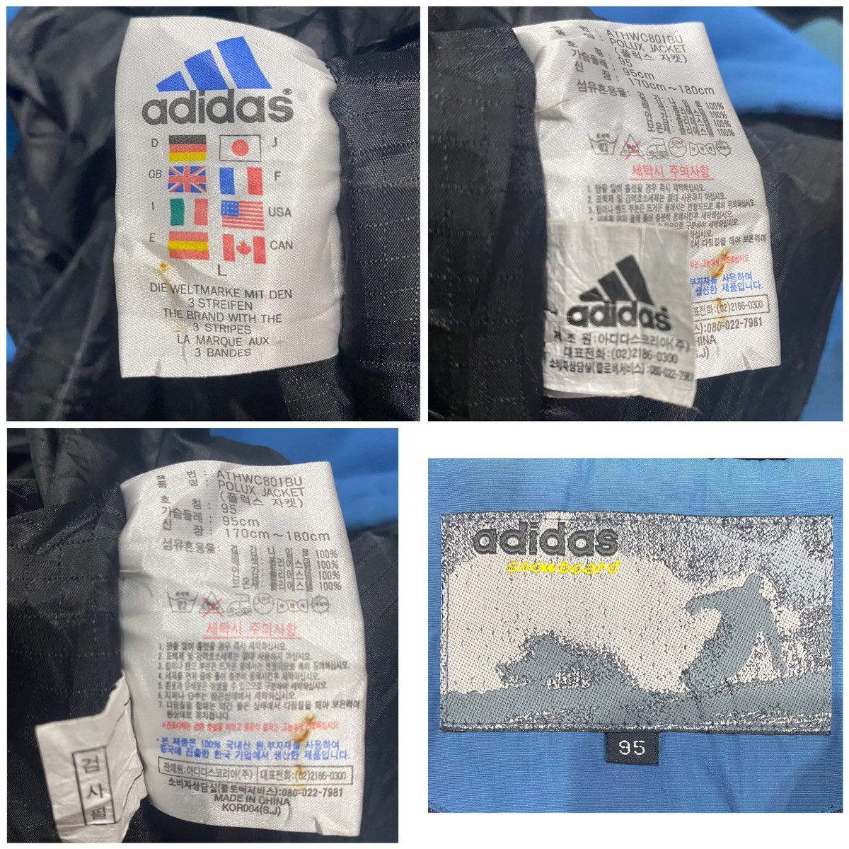 Adidas × Vintage Vtg ADIDAS Ski Anorak Hoodie Jacket Size US L / EU 52-54 / 3 - 25 Thumbnail