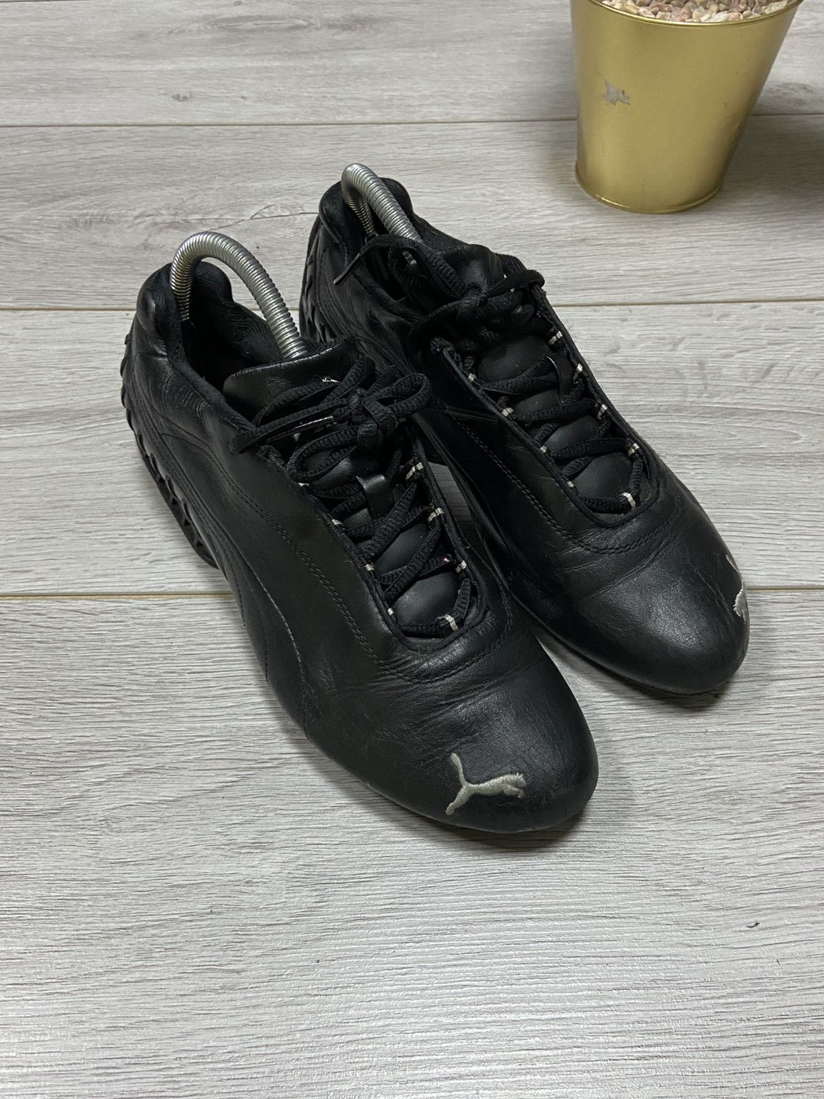 Puma Puma speed cat structure RARE vintage logo sneakers leather Size US 7 / EU 40 - 5 Thumbnail