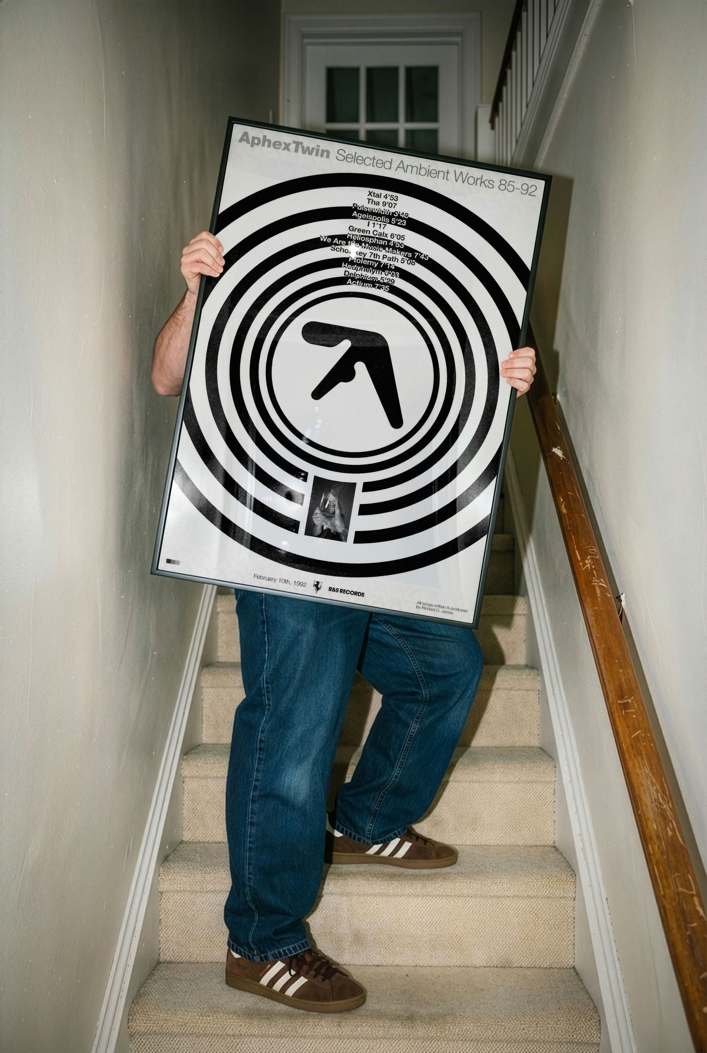 Band Tees Aphex Twin Poster Print Tee Vintage Music Band Merch Size ONE SIZE - 4 Thumbnail
