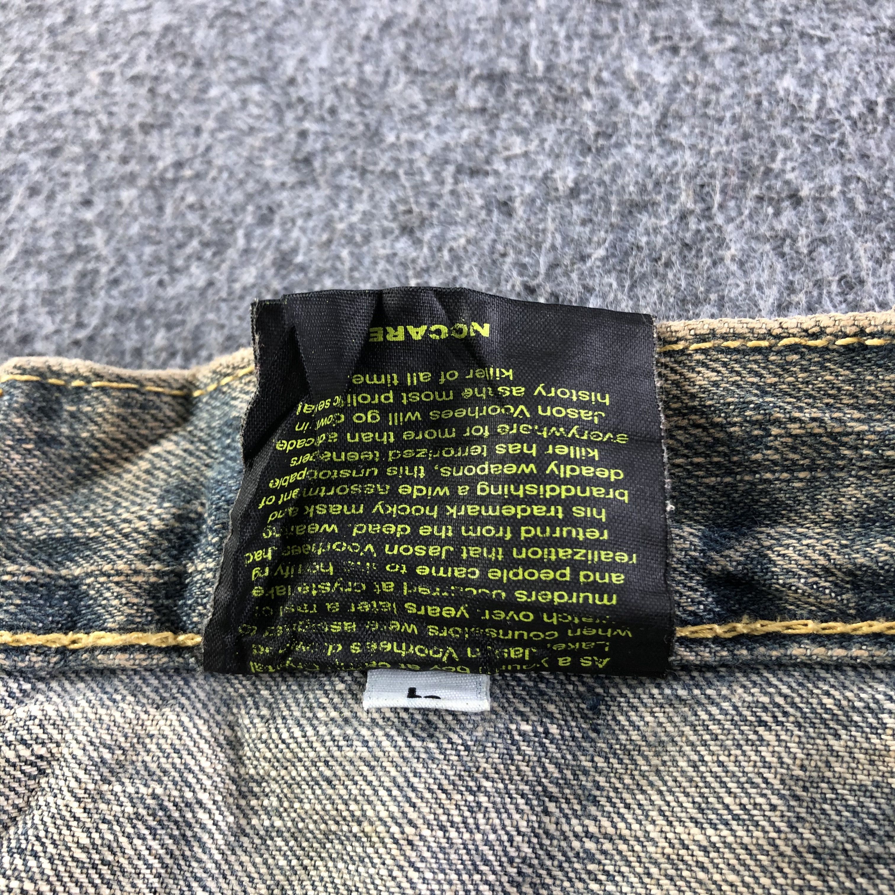 Japanese Brand Vintage Distress Japan Jeans-J3777 Size US 37 - 10 Thumbnail