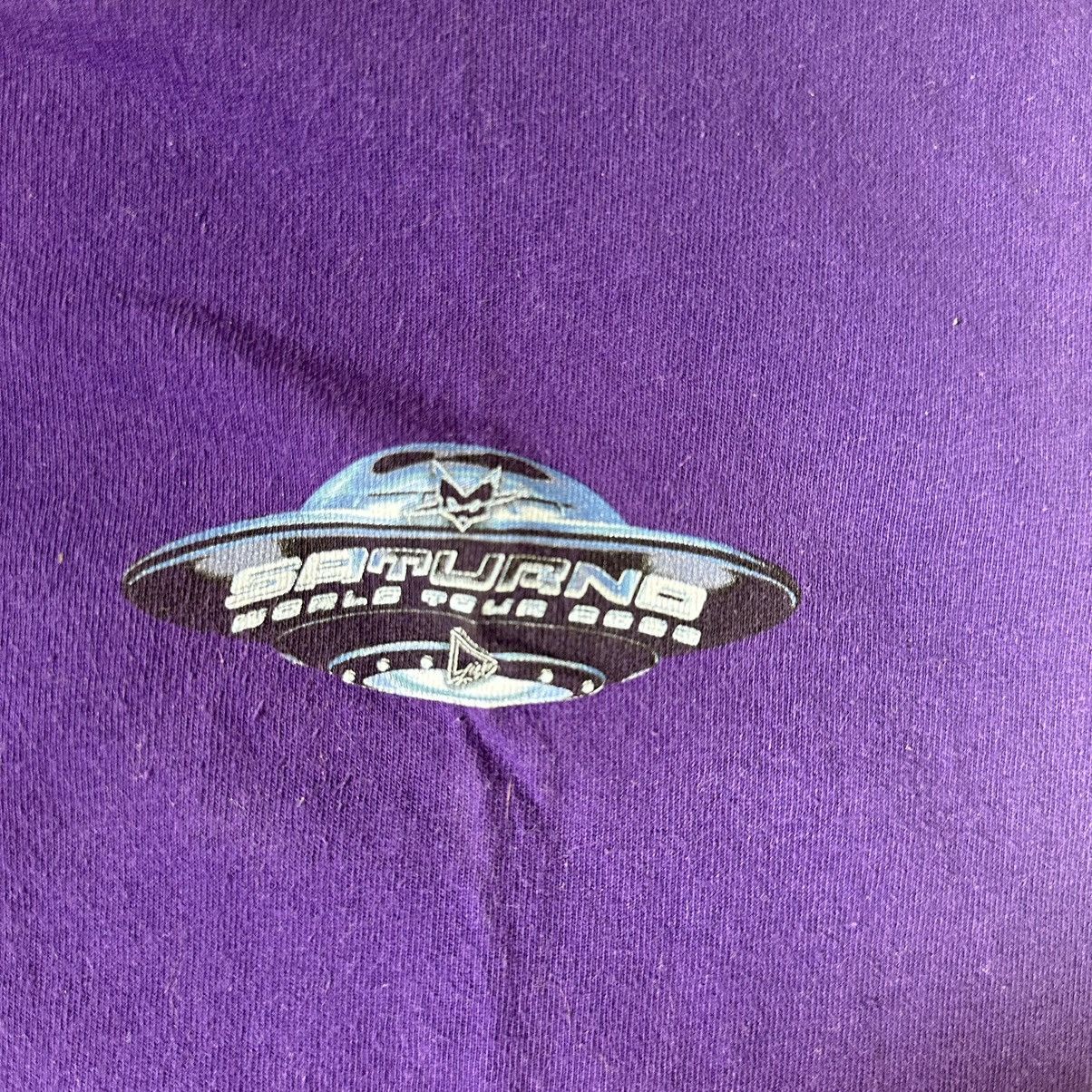 Vintage Rauw alejandro Saturno world tour shirt Size US XL / EU 56 / 4 - 2 Thumbnail