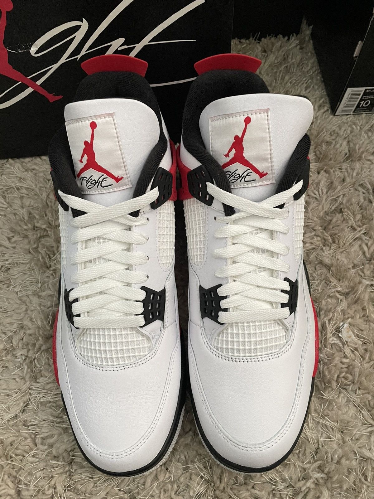 Jordan Brand Jordan 4 Red Cement Size US 11 / EU 44 - 5 Thumbnail