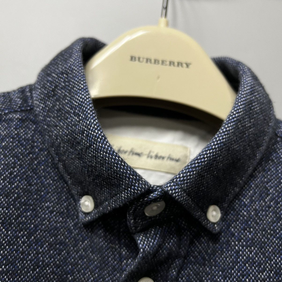 Libertine-Libertine Libertine libertine Hunter Flannel Dark Blue Button Shirt Size US S / EU 44-46 / 1 - 6 Thumbnail