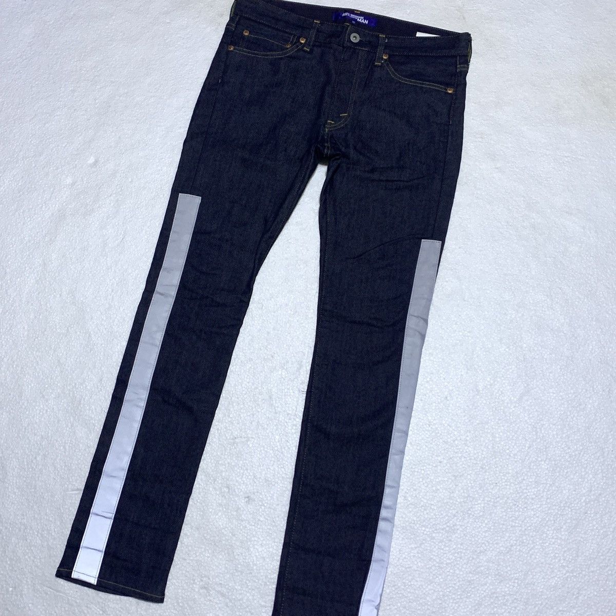 Comme des Garcons × Junya Watanabe Junya Watanabe CDG Men Reflective Denim Pants 👖 Size US 32 / EU 48 - 2 Thumbnail