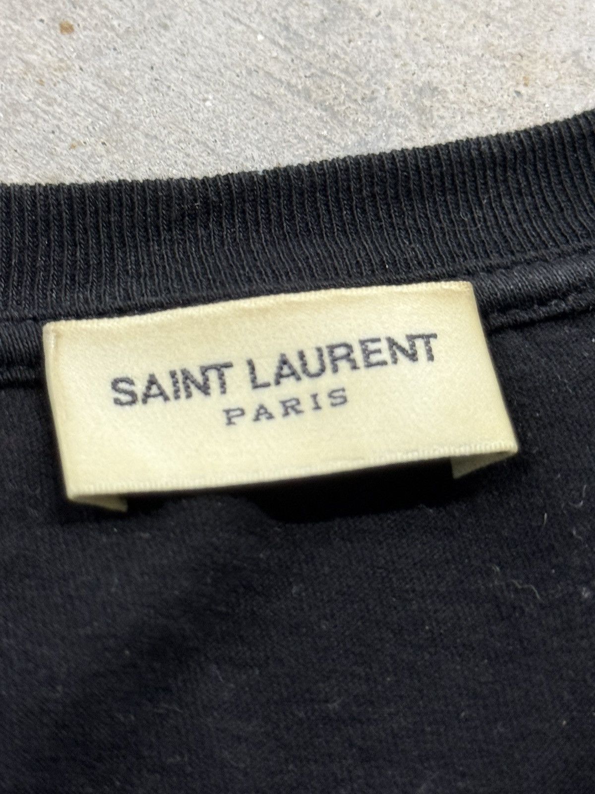 Saint Laurent Paris Saint Laurent S/S20 Mystique Logo T-Shirt Size US S / EU 44-46 / 1 - 4 Thumbnail