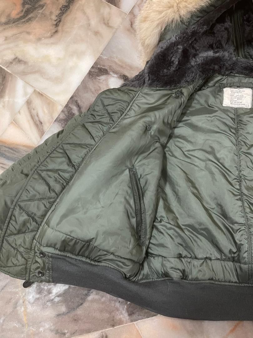 Alpha Industries Vintage 70s US Army N-2B Flying Jacket Size US M / EU 48-50 / 2 - 18 Thumbnail