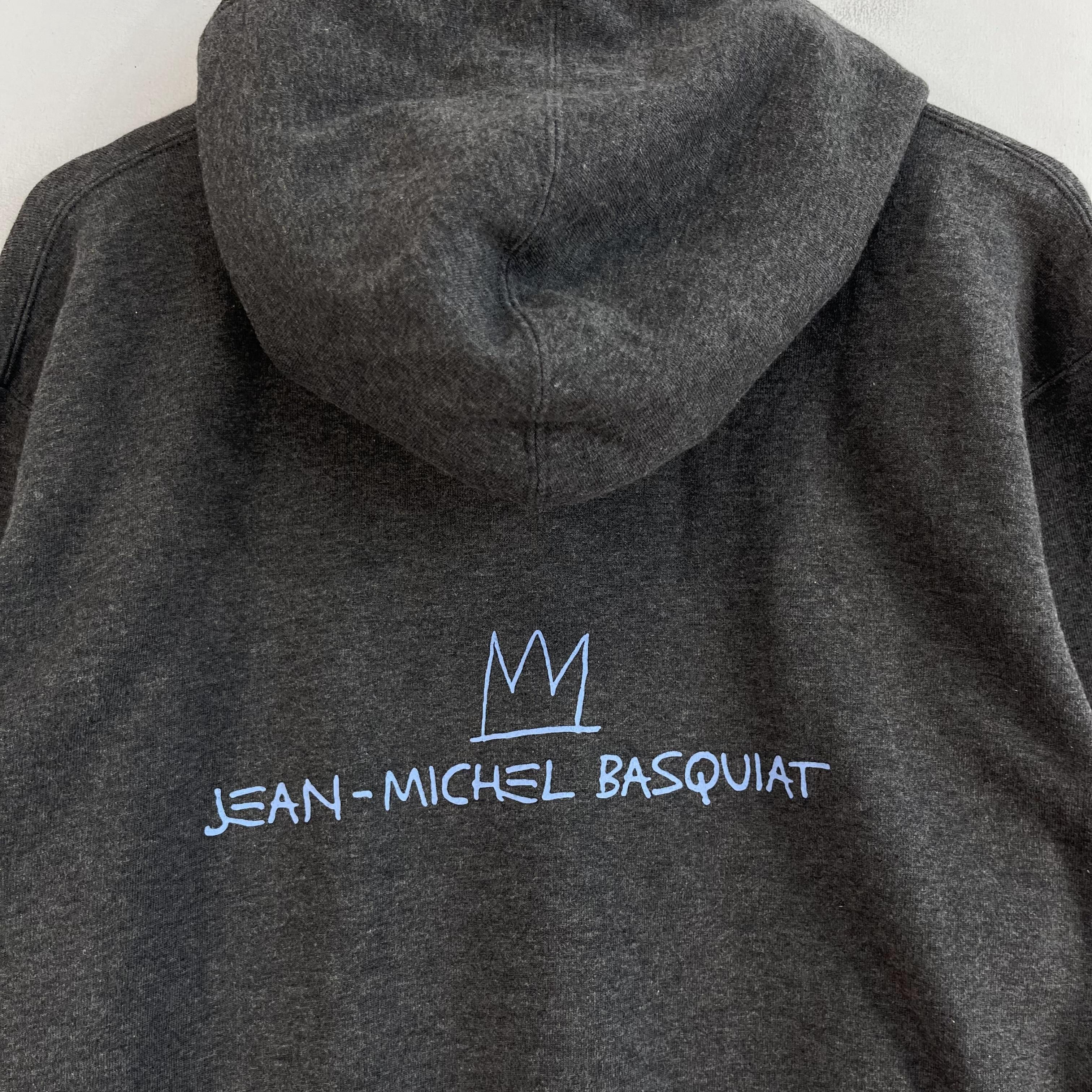 Japanese Brand × Jean-Michel Basquiat Vintage JEAN MICHEL BASQUIAT Pop Art Artwork Hoodie Size US L / EU 52-54 / 3 - 9 Thumbnail