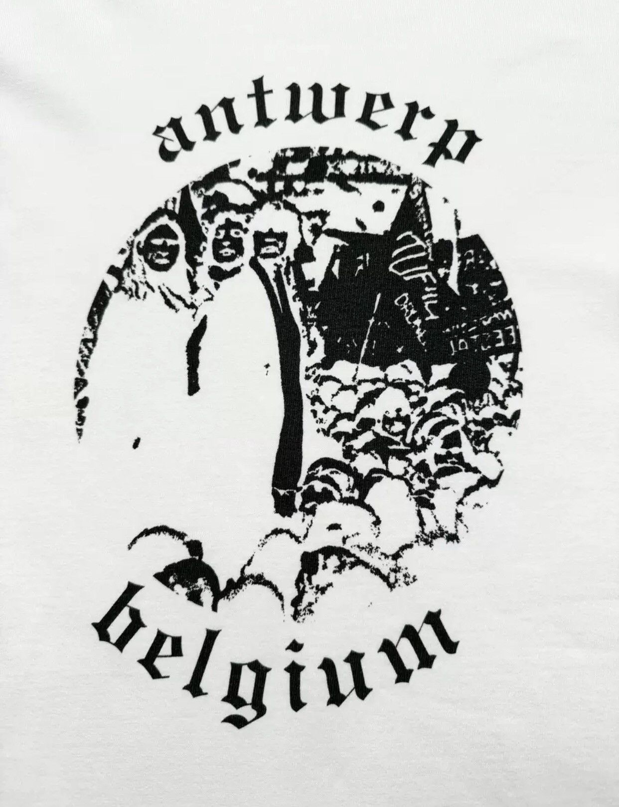Raf Simons RAF Simons Antwerp White Hoodie 2412-Nextarrow Size US S / EU 44-46 / 1 - 6 Thumbnail