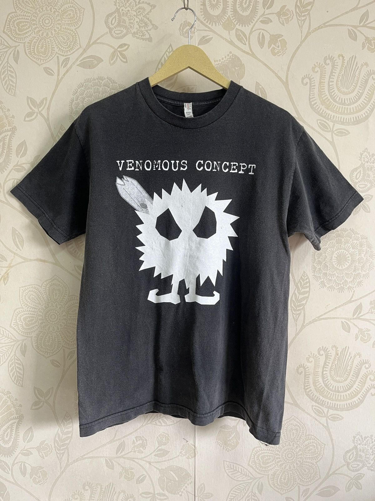 Band Tees × Vintage Faded Punk Venomous Concept Hardcore Band TShirt Size US M / EU 48-50 / 2 - 1 Thumbnail