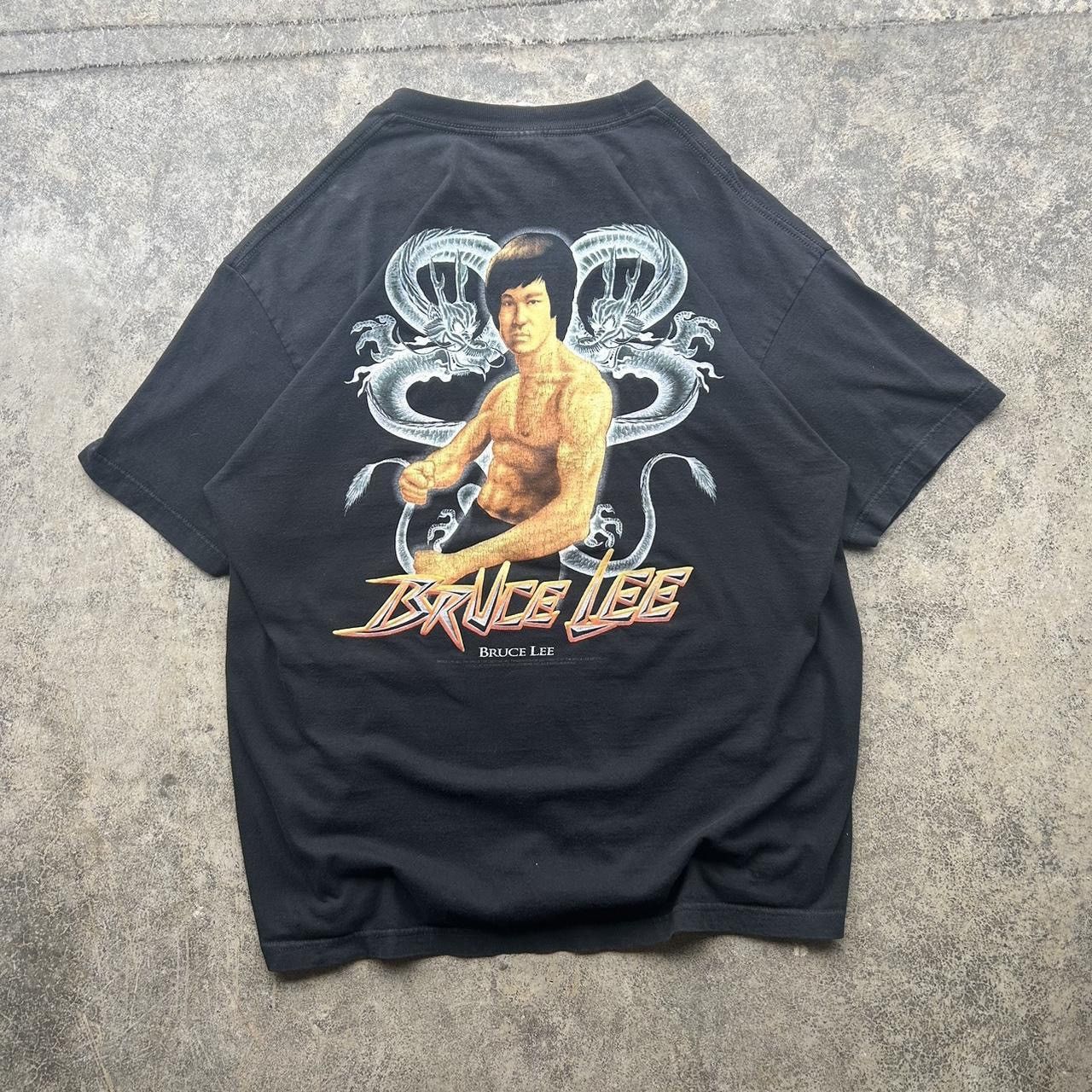 Giant Vintage 1990s Bruce Lee shirt XL giant tag Size US XL / EU 56 / 4 - 1 Thumbnail
