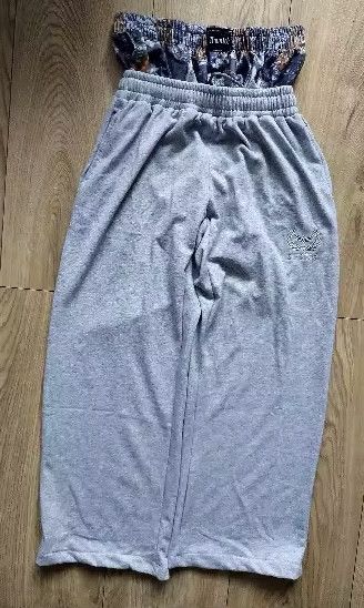 Japanese Brand × Other Camouflage Embroidered Elastic Waist Baggy Sweatpants Size US 29 - 5 Thumbnail