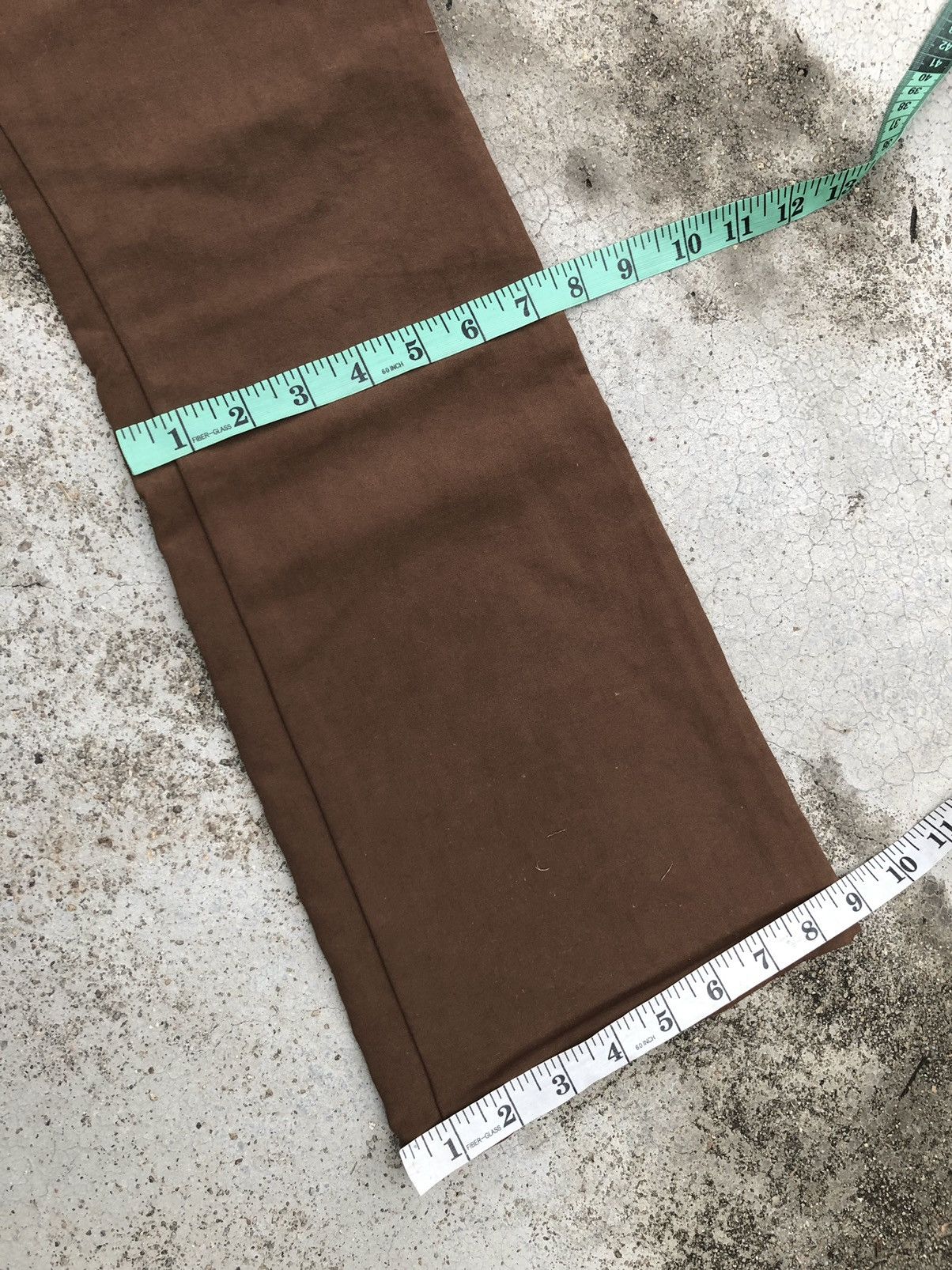 Japanese Brand FLARED ET BOITE PANT BY BLUEWAY JAPAN Size 27" / US 4 / IT 40 - 7 Thumbnail