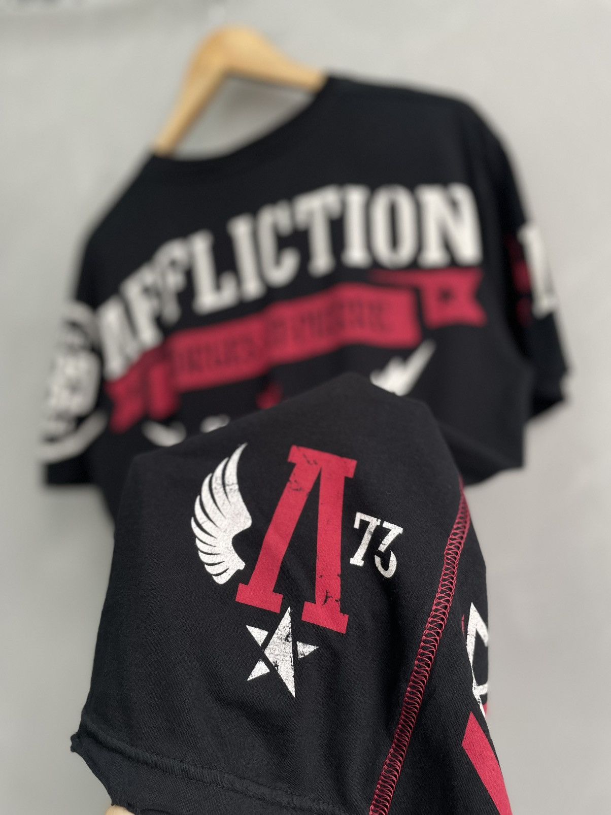 Affliction Rap skate opium affliction t shirt distressed Size US M / EU 48-50 / 2 - 9 Thumbnail