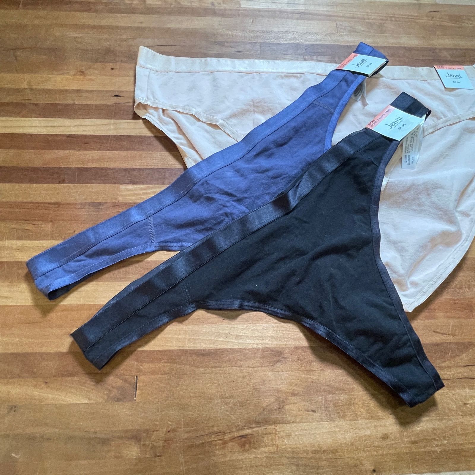 Other Jenni Women's 2 Thong 1 hipster set XXL Size ONE SIZE - 2 Thumbnail