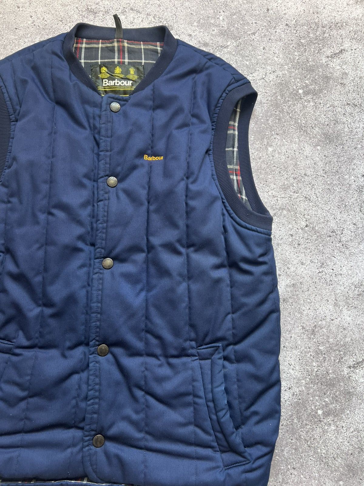 Barbour Trekker Waistcoat Gilet Barbour Waistcoats Mens Blue Vtg