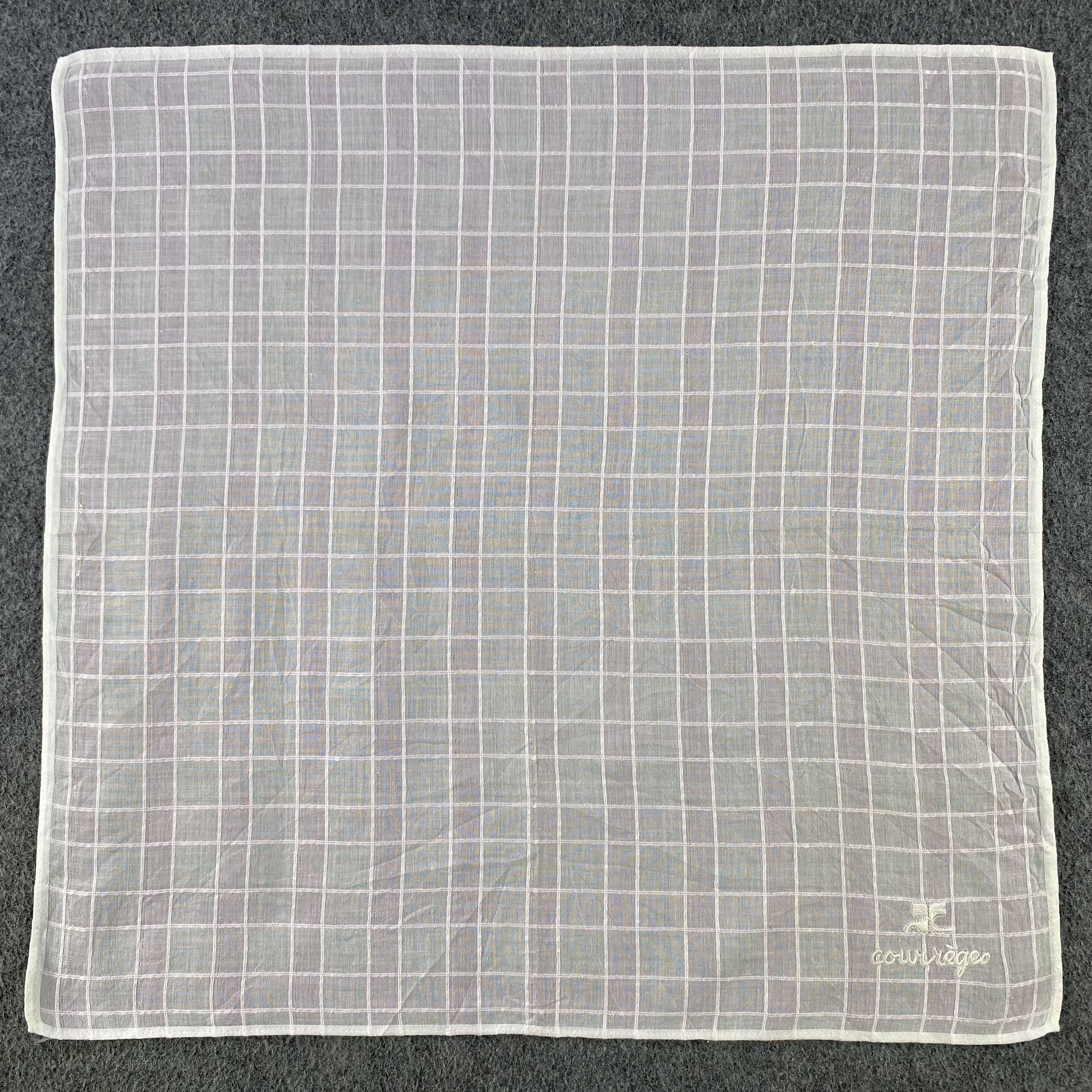 Courreges Courreges Handkerchief/Neckerchief/Bandana HC872 Size ONE SIZE - 1 Thumbnail