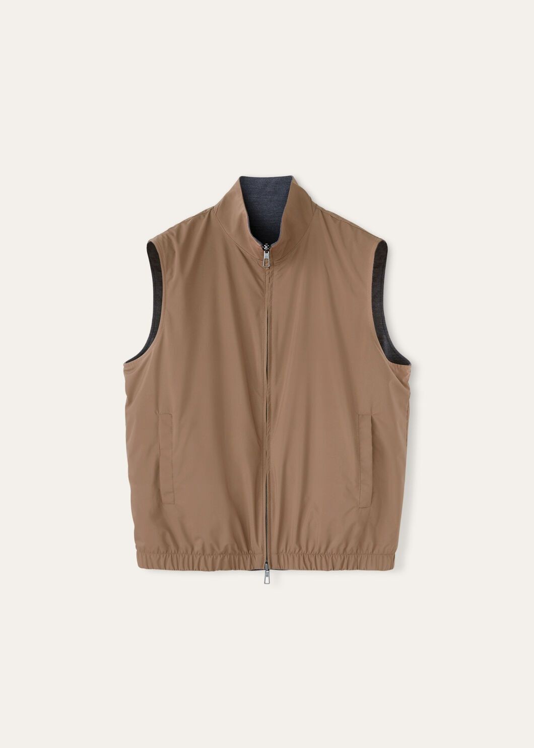 Loro Piana o1w1db10125 FA18416 Vest in Light Brown Size US L / EU 52-54 / 3 - 1 Thumbnail