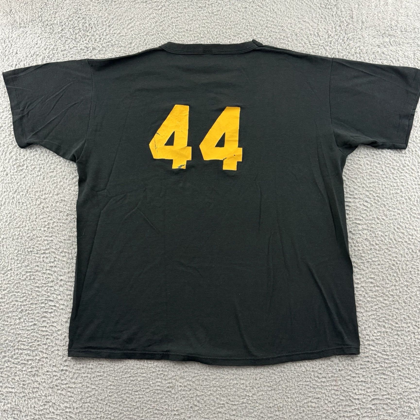 Russell Athletic VINTAGE Russell Athletic Shirt Mens XL Black Short Sleeve 80s 90s Jesus Graphic Print Size US XL / EU 56 / 4 - 7 Thumbnail