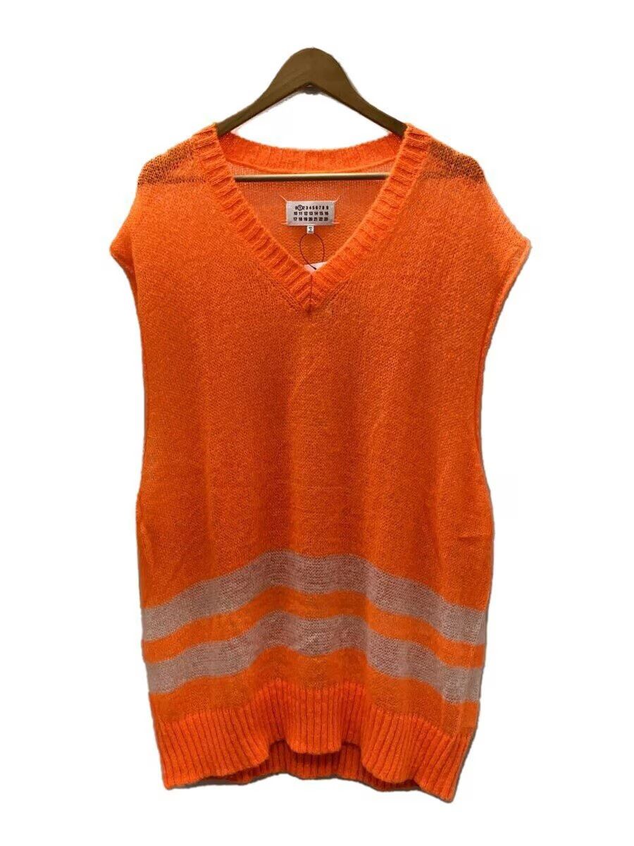 Maison Margiela SS19 Mohair Striped Knit Sweater Vest Size US S / EU 44-46 / 1 - 1 Thumbnail