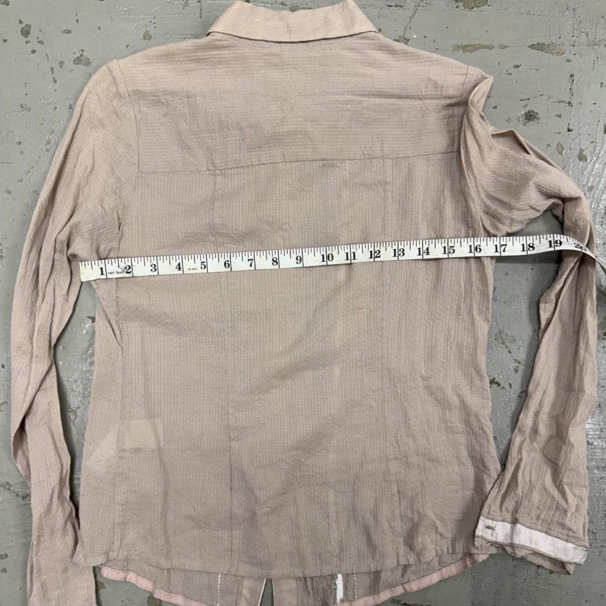 Marithe + Francois Girbaud Archives 90s Marithe Francois Girbaud Rhine Stone Shirt Size M / US 6-8 / IT 42-44 - 8 Thumbnail