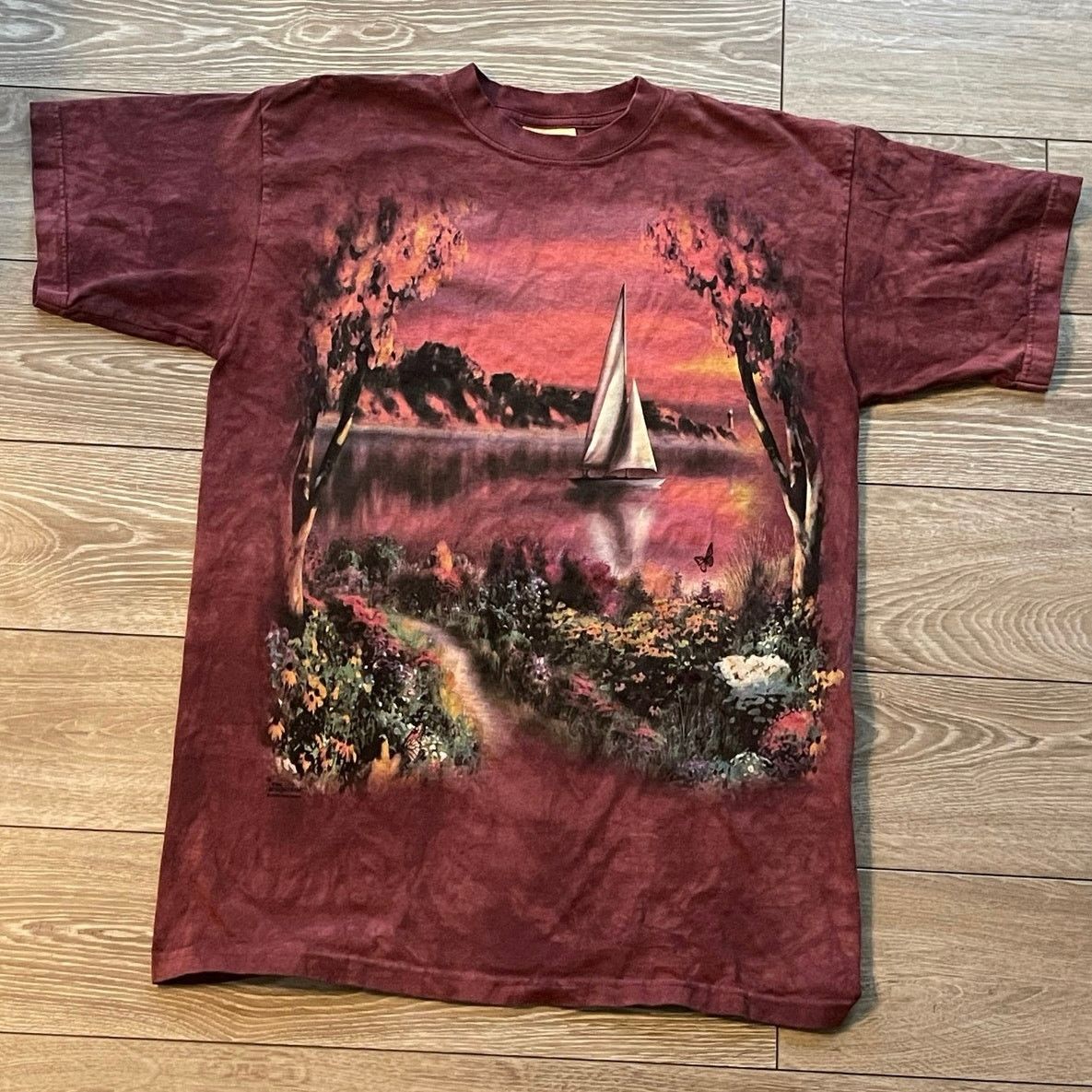 The Mountain Vintage The Mountain Graphic Tee Size L – USA Made Size US L / EU 52-54 / 3 - 1 Thumbnail