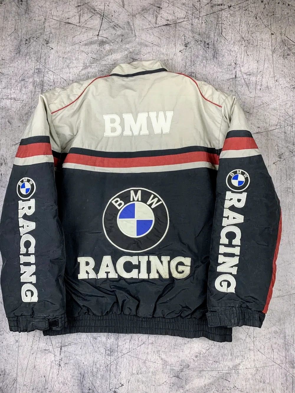 Vintage 💀🔥 BMW 💥💸 RARE Y2K Michelin Racing Jacket Vintage Coats Size US S / EU 44-46 / 1 - 7 Thumbnail