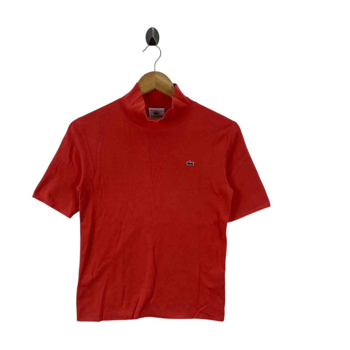 Lacoste Vintage LACOSTE FRANCE Minimalist Design Embossed Logo Tee Size S / US 4 / IT 40 - 4 Thumbnail